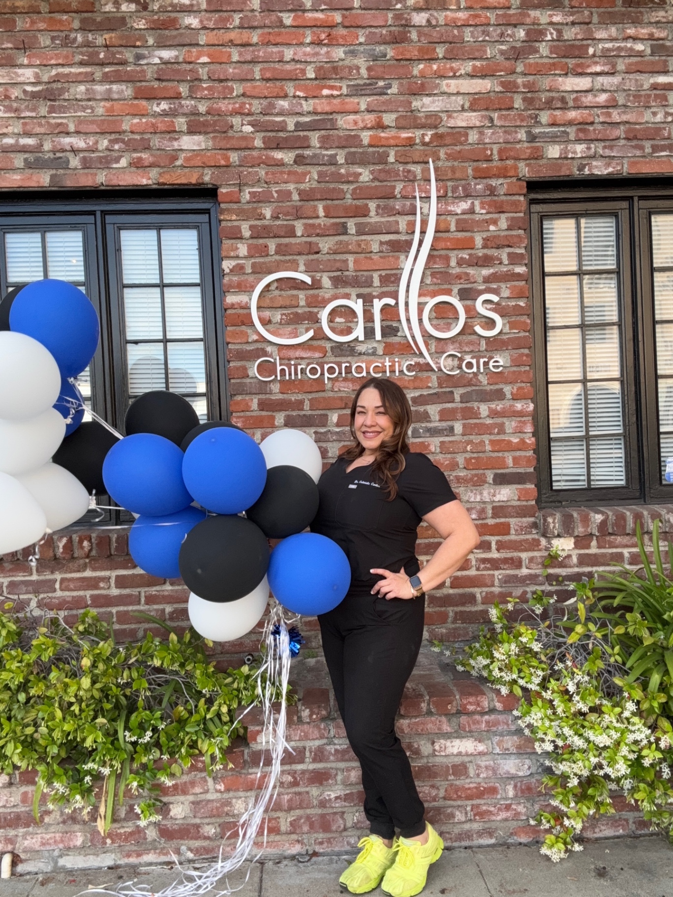Carlos Chiropractic Care storefront with Dr. Gabriela Carlos